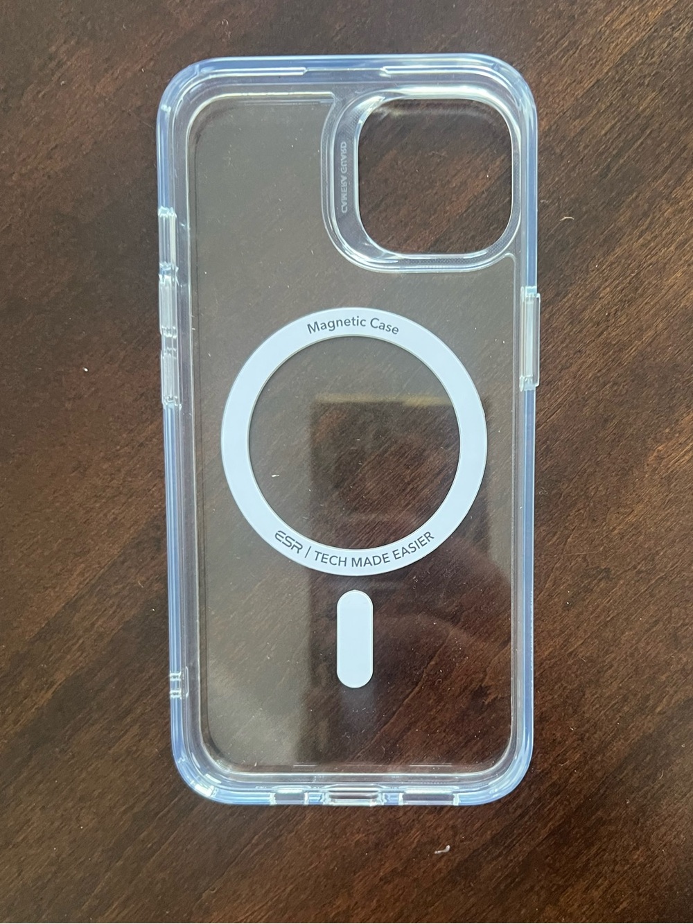 Clear transparent Case with Magnetic HaloLock, Compatible w/ iPhone 14/13